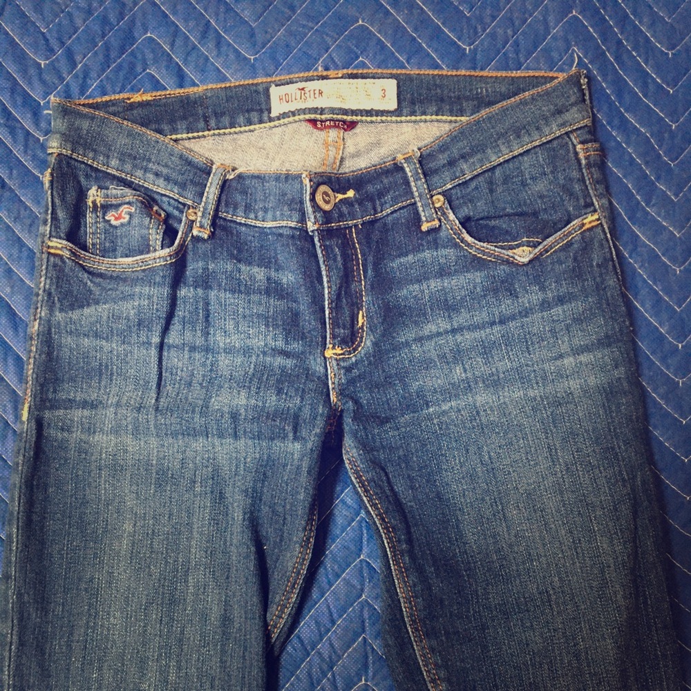 Hollister Blue Skinny Jeans